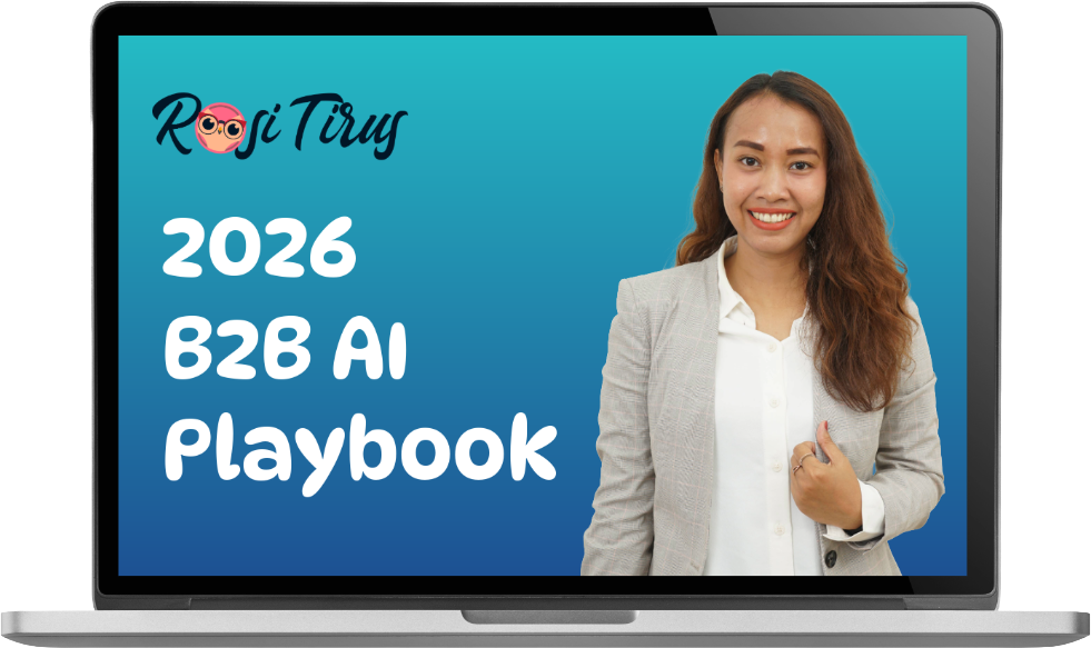 Preview of the 2026 B2B AI Playbook freebie